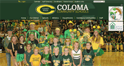 Desktop Screenshot of ccs.coloma.org